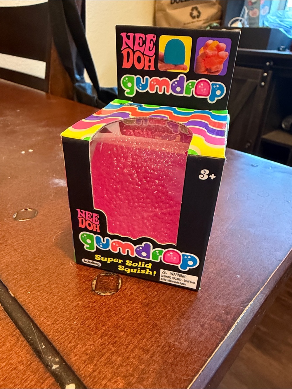 Authentic NeeDoh Pink Gumdrop